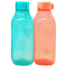 Buy Tupperware Ecofridge Blue and Red Square Plastic Bottle 1 L (Set of 2) Online at Best Prices in India - JioMart.