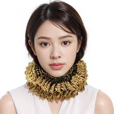 Elizabethan Ruff Collar Medieval Neck Ruff Renaissance Theater Ruffle  Collar