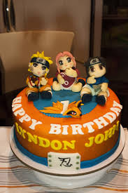 Naruto Cake Idea No 1