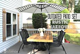 Giantex patio rattan wicker umbrella side table. Cheap Home Decor How To Update An Outdated Outdoor Furniture