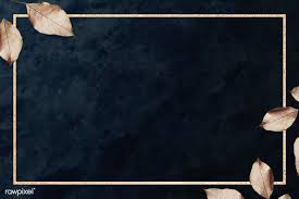  Gold Frame With Foliage Pattern On Black Marble Textured Background Vector Premium Image By Background Design Vector Black Background Wallpaper Black Marble