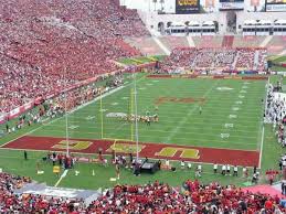 Los Angeles Memorial Coliseum Section 313 Row 6 Home Of