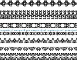 Whether it's an svg, dxf, or laser file template, it is important to know the. Border Pattern File Cdr And Dxf Free Vector Download For Laser Engraving Machines Download Vector
