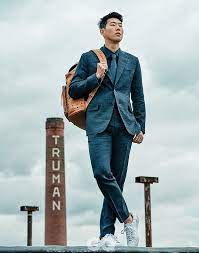 'i just want to make sure that i make everyone happy by playing at the top level.' he says photograph: Son Heung Min For Gq Korea