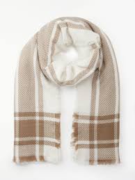 Casual plus size cotton linen red plaid vintage blouse and pants set(limited stock). Lauren Ralph Lauren Plaid Blanket Wrap Check Scarf Ivory Camel At John Lewis Partners