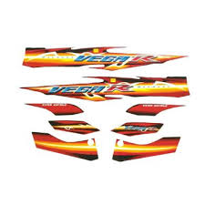 Pola striping vega r cdr panduan membuat pola design. Jual Striping Motor Vega R 2007 Hitam Merah Cek Harga Di Pricearea Com