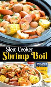 Slow Cooker Shrimp Boil Ad Zatarains Shrimpboil Slowcooker Crockpot Shrimp Nationalshr Slow Crock Pot Recipes Seafood Boil Recipes Crockpot Recipes Easy