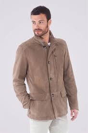 Des blousons teddy, des blousons en velours, des blousons trucker, bomber, veste en jean ou en cuir. Veste 3 4 En Daim Christ Friedrich Marron Cesare Nori Depuis 1955