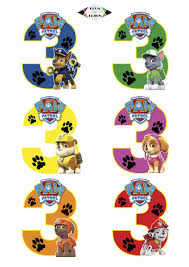 4.5 out of 5 stars. Paw Patrol Printable Paw Patrol Number 3 Centerpieces Paw Paw Patrol Decorations Paw Patrol Birthday Paw Patrol Party