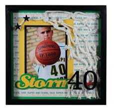 Basketball 12x12 Shadow Box Shadow Box Sports Shadow Boxes Senior Night Gifts