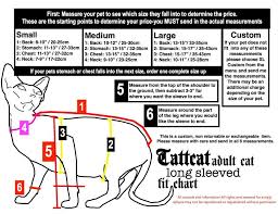 Here Is The Size Chart For Simply Sphynx Check It Out In