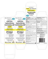 cetirizine hydrochloride hives solution caraco