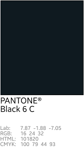 Black 6 Pantone Color Swatches Pantone Color