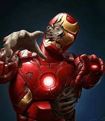 390k views zombie iron man 2d to 3d image in motion video marvel art marvel artwork marvel zombies