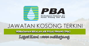 Who is perbadanan bekalan air pulau pinang bhd? Jawatan Kosong Terkini Di Perbadanan Bekalan Air Pulau Pinang Pba 28 Jun 2021 Jawatan Kosong 2021 Kerja Kosong Terkini Job Vacancy