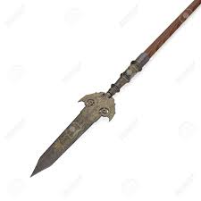 Medieval collectibles has ancient greek and medieval inspired spearheads. Partisan Pole Weapon On White Background 3d Illustration Stock Photo Picture And Royalty Free Image Image 105639925
