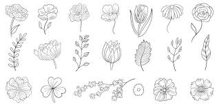 4.6 out of 5 stars 49. Free Black And White Flowers Vector Art