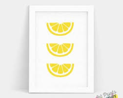 Sale Lemon Print Lemon Decor Lemon Wall Art Lemon Kitchen Print Lemon Art Decor Food Print Food Decor Kitchen Fruit Lemon Art Lemon Decor Art Wall Kids