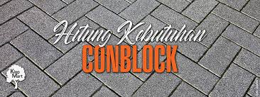 Untuk mempermudah pemahaman tentang cara menghitung kebutuhan besi beton, berikut ada beberapa contoh yang bisa anda amati. Hitung Kebutuhan Con Block Klopmart