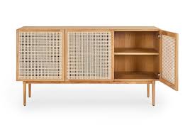 Tara Rattan Sideboard Cabinet With Storage Lounge Lovers Rental Furniture Home Furniture