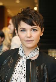 When my hair was dark for house m.d. Ginnifer Goodwin S Short Pixie Haircut Has Gotten Even Cuter Recently Agreed Glamour