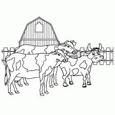 Gratis kleurplaten printen dieren kerst 2018. Boerderijdieren Kleurplaten Leuk Voor Kids