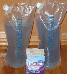 How do i clean a little bit of mold from my son's pack and play mat? Sterilizing Hydration Reservoirs With Efferdent Sectionhiker Com