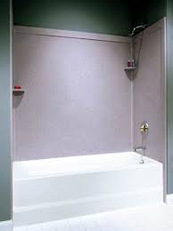 Install an acrylic tub and tub surround remove an old plastic bathtub and surround and install a new bathtub and three piece surround with new plumbing and a tile border. Bathtub Installation Guide Shower Wall Bathtub Fiberglass Shower