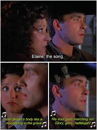 SEINFELD WRESTLEPOSTING conversation about a vague statement