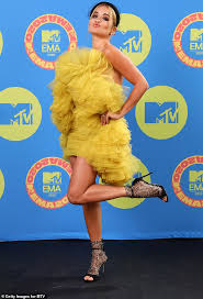 Rita ora hottest videos, music videos and interviews, rita ora feat. Rita Ora Catches The Eye In A Bright Lemon Ruffled Mini Dress For The Mtv Emas 2020 Daily Mail Online