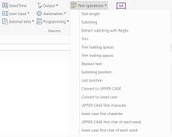 When used in a name (e.g., east bridgford), the word north, east, south, or west is part of a proper noun , which are written with capital letters. Phraseexpress String Operations
