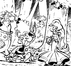 Asterix And Obelix Coloring Pages Coloring Home