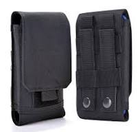 Universal Tactical MOLLE Holster Army Mobile Phone Belt Pouch EDC Security Pack Carry Accessory Kit Waist Bag Case Compatible iPhone 13 14 15 Pro XS ...