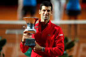 Novak djokovic foundationподлинная учетная запись @novakfoundation. Djokovic Wins Italian Open For Record 36th Masters Title Daily Sabah