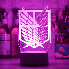 5.0 out of 5 stars. New 3d Lamp Attack On Titan Mikasa Ackerman Figure Kids Nightlight For Room Decoration Led Color Changing Night Light Anime Gift Led Night Lights Aliexpress