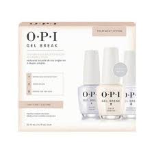 opi gel break triopac 2 指甲護理 價錢 hk 648 重量 15ml 顏色 米白 功能 護理指甲 特點 opi產品 光澤感覺 修復指甲乾燥滋潤 有美麗的色環健康狀態 凝膠破發護理治療系統 opi gel nail strengthener gel nails