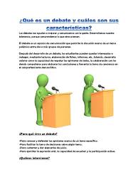 Si bien es cierto que la situación de debate puede suceder en cualquier momento y lugar de nuestra vida cotidiana, en términos formales el debate puede. Que Es Un Debate Docx Tolerancia Cognicion