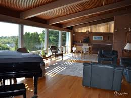 Mid century modern piano room. Mid Century Modern California Ranch W Ocean Views Rent This Location On Giggster