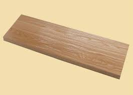 Our false stair treads can be made as square edge, single miter and double miter; White Oak Hand Scraped Full Thickness Stair Tread Quote And Order Any Size Hand Scraped Stair Tread Online Country Mouldings