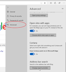 Select settings in the menu. Changing The Default Search Engine In Microsoft Edge