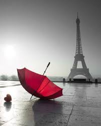 Secret Ii Posters By Assaf Frank Eiffel Tower Red Umbrella Paris Wallpaper