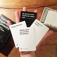 The absurd box is an expansion to cards against humanity. Toys Games Cards Against Humanity Red Box Expansion Pack Agasobanuye250 Com