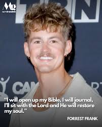 Christian artist Forrest Frank recently addressed the negative online  comments that accuse him of spreading “toxic positivity.” Photo: Getty  https://www.movieguide.org/news-articles/forrest-frank-addresses-online-hate-let-god-fight-that-battle.html