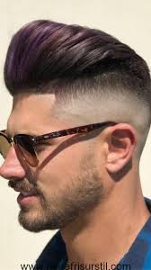 Lila Haare Farbe Coole Frisuren Herrenhaarschnitt Herrenfrisuren