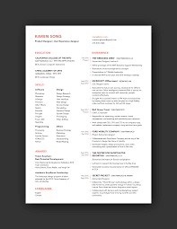 Specially made for mobile apps / games; 21 Inspiring Ux Designer Resumes And Why They Work