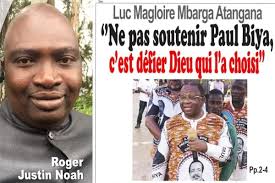 Roger Justin Noah demande à Luc Magloire Mbarga Atangana d'éviter le  blasphème
