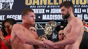 Canelo álvarez added another title belt in the super middleweight division, handing billy joe saunders his first loss on saturday canelo alvarez left billy joe saunders bruised and beaten in texas on saturday. Canelo Alvarez Vs Rocky Fielding Fight Time Date Undercard And Venue Boxing News