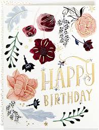 The most popular giant birthday cards designs and themes include photo collages and photo collages in the shape of the birthday person's age! Amazon Com Hallmark Good Mail Birthday Card For Women Happy Year Ahead Everything Else