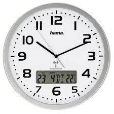 Wanduhren als werbeartikel mit firmenlogo bedrucken. Hama Funkwanduhr Extra Mit Datum Und Temperaturanzeige Uhr Online Kaufen Otto