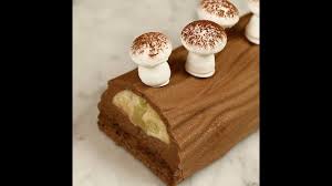 Buche De Noel Poire Chocolat Youtube Poire Au Chocolat Buche De Noel Chocolat Poire Recette Buche Chocolat